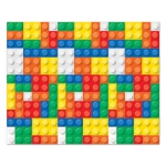 Building Blocks Backdrop for fun birthday pictures