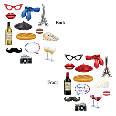 Assorted French Photo Fun Signs