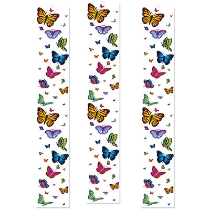 Colorful Butterfly Party Panels hanging decorations
