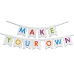 Create your own Letter Streamer Kit
