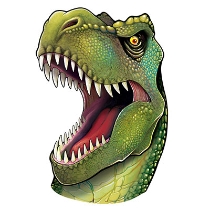 T-Rex Head Dinosaur Cutout wall decoration