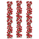 Roses Party Panels with a clear background and lots of gorgeous roses.