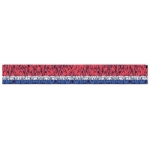 Patriotic 3-Ply Metallic Fringe Drape