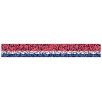 Patriotic 3-Ply Metallic Fringe Drape
