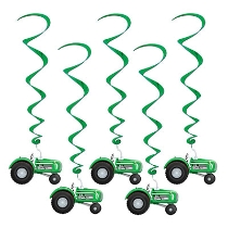 Tractor Whirls (Pack of 30) Tractor Whirls, tractor, whirls, western, farm, new year's eve, wholesale, inexpensive, bulk