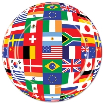 International Flag Plates