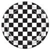 Checkered Plates for a race day themed party