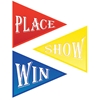 Red, Yellow and Blue Win, Place & Show Cutouts 