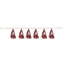 Rose Gold Metallic Tassel Garland (Pack of 12) Metallic Tassel Garland, metallic, tassel, garland, rose gold, baby shower, girl, decoration, wholesale, inexpensive, bulk