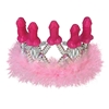 Pink Willie Tiara for a bachelorette party
