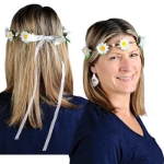 White Daisy Headband