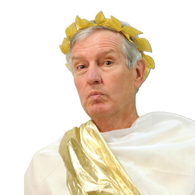 Gold Fabric Roman Laurel Wreath