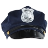 Blue Police Hat with Silver Badge