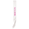 Satin white sash with the words "My Voice. My Vote" printed in pink.