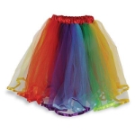 Rainbow Tutu (Pack of 6) Rainbow Tutu, rainbow, tutu, pride, new year's eve, party favor, wholesale, inexpensive, bulk