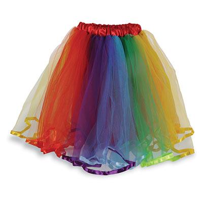Rainbow Tutu (Pack of 6) Rainbow Tutu, rainbow, tutu, pride, new year's eve, party favor, wholesale, inexpensive, bulk
