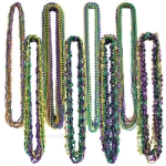 Mardi Gras Bead Assortment (Pack of 100) Mardi Gras Bead Assortment, Mardi Gras, Bead, assortment, party favor, wholesale, inexpensive, bulk