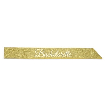 Bachelorette Glittered Sash (Pack of 6) Bachelorette Glittered Sash, bachelorette, glittered sash, party favor, wholesale, inexpensive, bulk