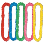 Assorted Colors Soft-Twist Poly Leis