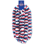 Soft-Twist Patriotic Poly Leis for the 4th of July
