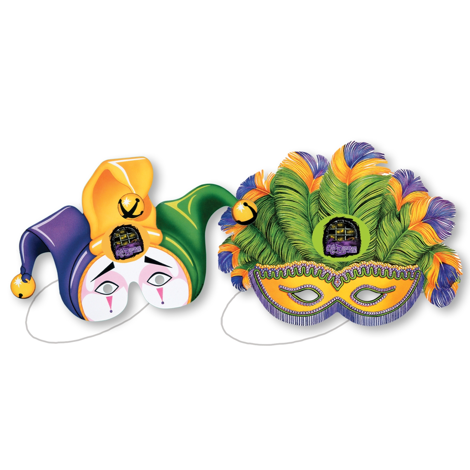 Custom Printed Mardi Gras Masks Custom Printed Mardi Gras Masks, custom, mardi gras, masks, party favor, wholesale, inexpensive, bulk