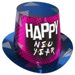 90's Hi-Hat (Pack of 25) 90's Hi-Hat, 90's, hi-hat, party favor, decoration, new year's eve, wholesale, inexpensive, bulk