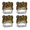 DISC-New Year 2020 Gold Tiaras (Pack of 50) New Year 2020 Gold Tiaras, New Years Eve, Gold Tiaras, Tiaras