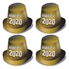 DISC-New Year 2020 Gold Hi-Hat (Pack of 25) New Year 2020 Gold Hi-Hat, New years Eve, Hi-hats, Gold Hats