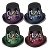 Cheers To The New Year Hi-Hats (Pack of 25) Cheers, New Years Eve, New Year, cardstock, hats, hi-hats, wearable 