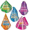 DISC-"2020" Party Hat Assortment (Pack of 50) "2020" Party Hat Assortment, 2020, party hat, party favor, wholesale, inexpensive, bulk, new years eve