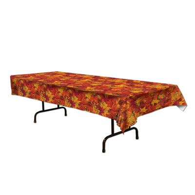 Fall Leaves Table Cover for Thanksgiving