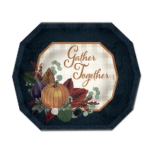 Fall Thanksgiving Dessert Plates (Pack of 96) Fall Thanksgiving Dessert Plates, fall, Thanksgiving, desert, plate, decoration, wholesale, inexpensive, bulk