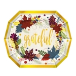 Friendsgiving Dessert Plates (Pack of 96) Friendsgiving Dessert Plates, Friendsgiving, dessert, plate, decoration, Thanksgiving, wholesale, inexpensive, bulk