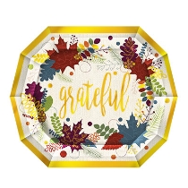Friendsgiving Dessert Plates (Pack of 96) Friendsgiving Dessert Plates, Friendsgiving, dessert, plate, decoration, Thanksgiving, wholesale, inexpensive, bulk