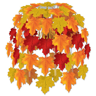 Leaves Of Autumn Cascade (Pack of 12) Leaves Of Autumn Cascade, leaves, autumn, fall, cascade, Thanksgiving, decoration, wholesale, inexpensive, bulk