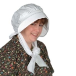 White Pilgrim Bonnet 