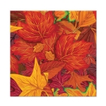 Fall Leaf Beverage Napkins for Thanksgiving