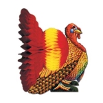Tissue Turkey Centerpiece for table on Thanksgiving 