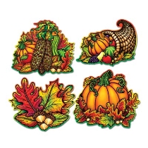 Autumn Splendor Cutouts wall Decorations