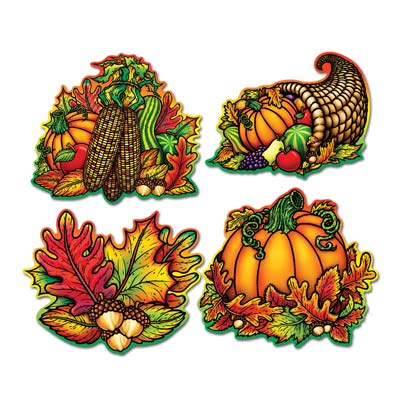 Autumn Splendor Cutouts wall Decorations