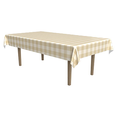Plaid Tablecover (Pack of 12) Plaid Tablecover, plaid, fall, Thanksgiving, decoration, wholesale, inexpensive, bulk