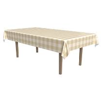 Plaid Tablecover (Pack of 12) Plaid Tablecover, plaid, fall, Thanksgiving, decoration, wholesale, inexpensive, bulk