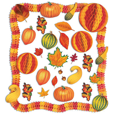 assorted Fall Decorating Kit for Thanksgiving 