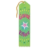 Great Effort Award Green Ribbon with bold lettering and stars