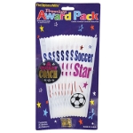 Soccer Award Pack (Pack of 6) Soccer Award Pack, soccer, award, sports, wholesale, inexpensive, bulk