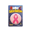 Pink Ribbon Satin Button