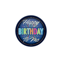 Happy Birthday To Me Button (Pack of 6) Happy Birthday To Me Button, Happy birthday to me, button, birthday, wholesale, inexpensive, bulk, party favor