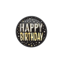 Happy Birthday Button (Pack of 6) Happy Birthday Button, happy birthday, button, party favor, wholesale, inexpensive, bulk