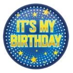 It's My Birthday Button (Pack of 6) It's My Birthday Button, it's my birthday, birthday, button, party favor, wholesale, inexpensive, bulk