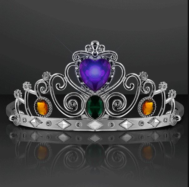 Blinking Heart Princess Crown Tiara. This Blinking Heart Princess Tiara will show everyone who is the fairest of them all.